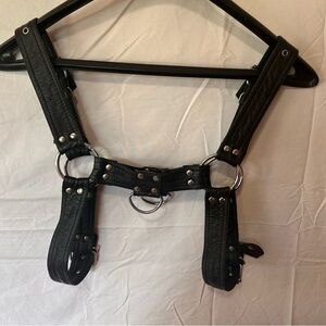 Physical Attractions Leather Chest Harness